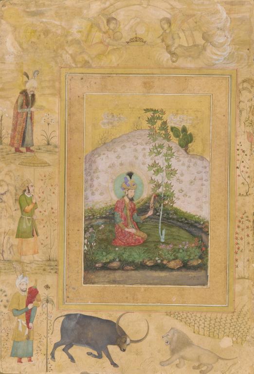 Prince Shah Shuja. From the Late Shah Jahan Album. India, Mughal dynasty, ca. 1650