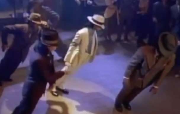 Michael Jackson’s gravity-defying 45 degree forward tilt during his Smooth Criminal was a clever illusion