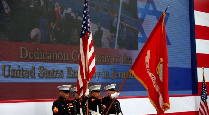 United States opens its Israeli embassy in Jerusalem