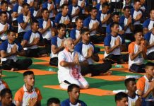 International Yoga Day: India takes a deep breath with Modi on the mat