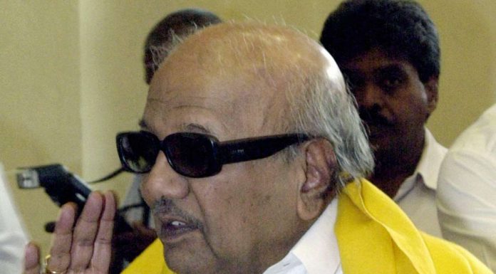 Don’t believe in rumours on Karunanidhi: DMK leader A Raja tells crowd outside hospital, appeals for calm