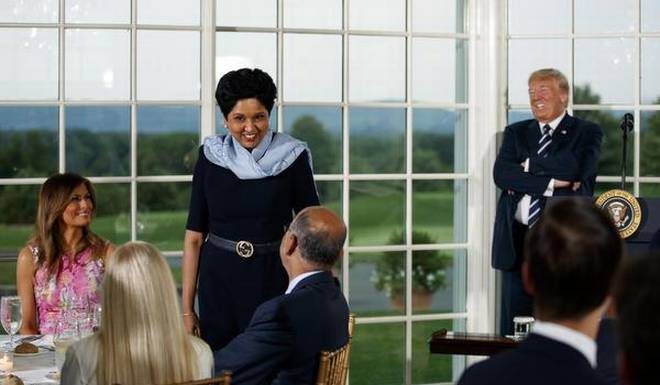 Trump hosts Nooyi, Banga among top corporate leaders for dinner at private golf course