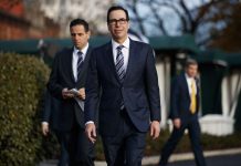 House Democrats asking questions about US Treasury Secretary Steven Mnuchin