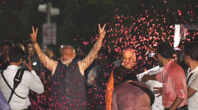 Lok Sabha election results: Riding nationalism wave, Modi’s BJP returns to power with bigger mandate