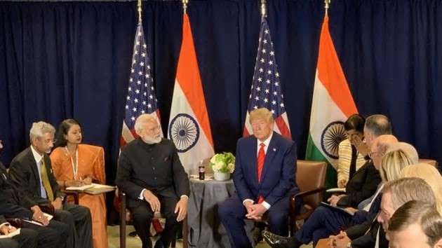At meeting with PM Modi, Trump says trade deal with India very soon
