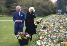 Prince Charles Gets Emotional as He Views Public Tributes to Father Prince Philip with Camilla