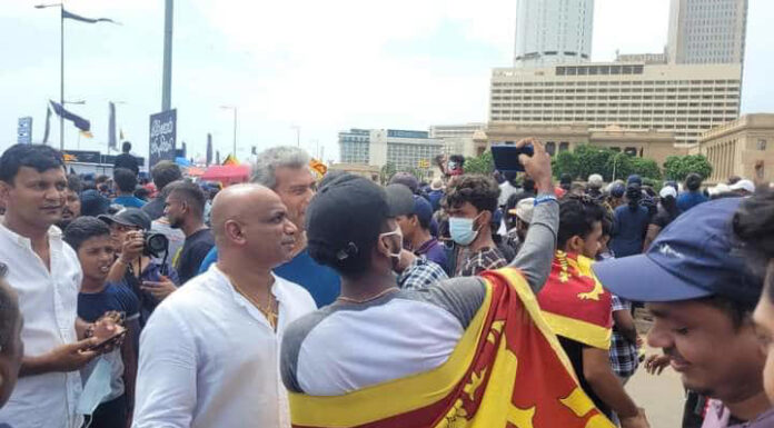 Sri Lanka crisis: Sanath Jayasuriya joins anti-govt protest; Sangakkara, Jayawardene also lend support