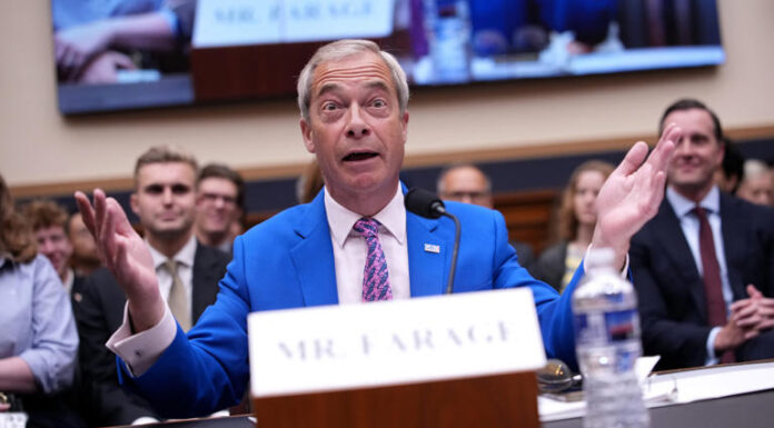 Nigel Farage warns Americans traveling to UK could face arrest