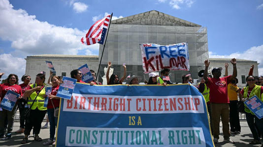 Parents fear their children born in the US could become ‘stateless’ if Trump wins birthright case