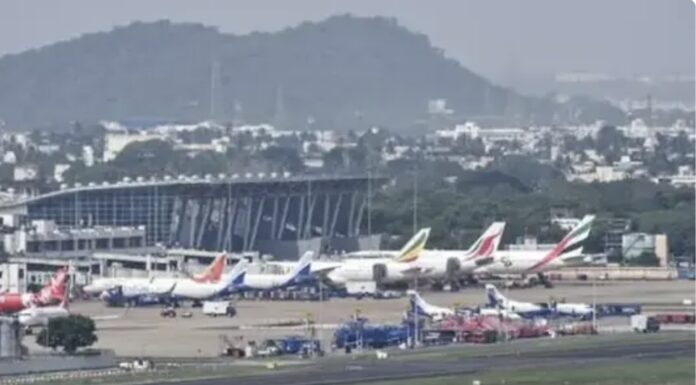 Hundreds of passengers left stranded at international terminal of Chennai airport